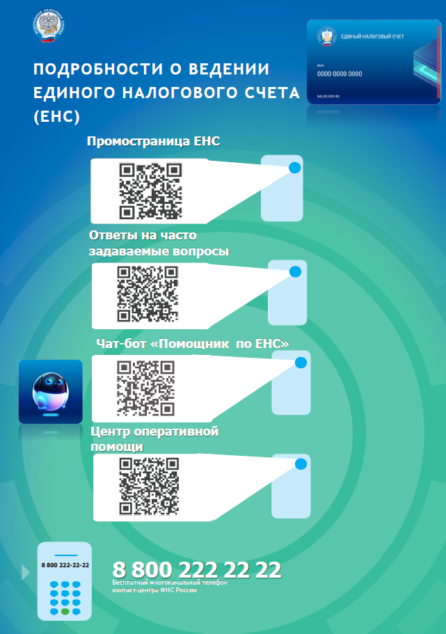 Подробности о ведении единого налогового счета (ЕНС).